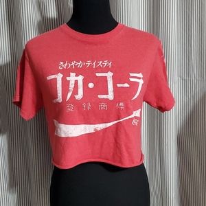 Japanese Coke Cropped Tee